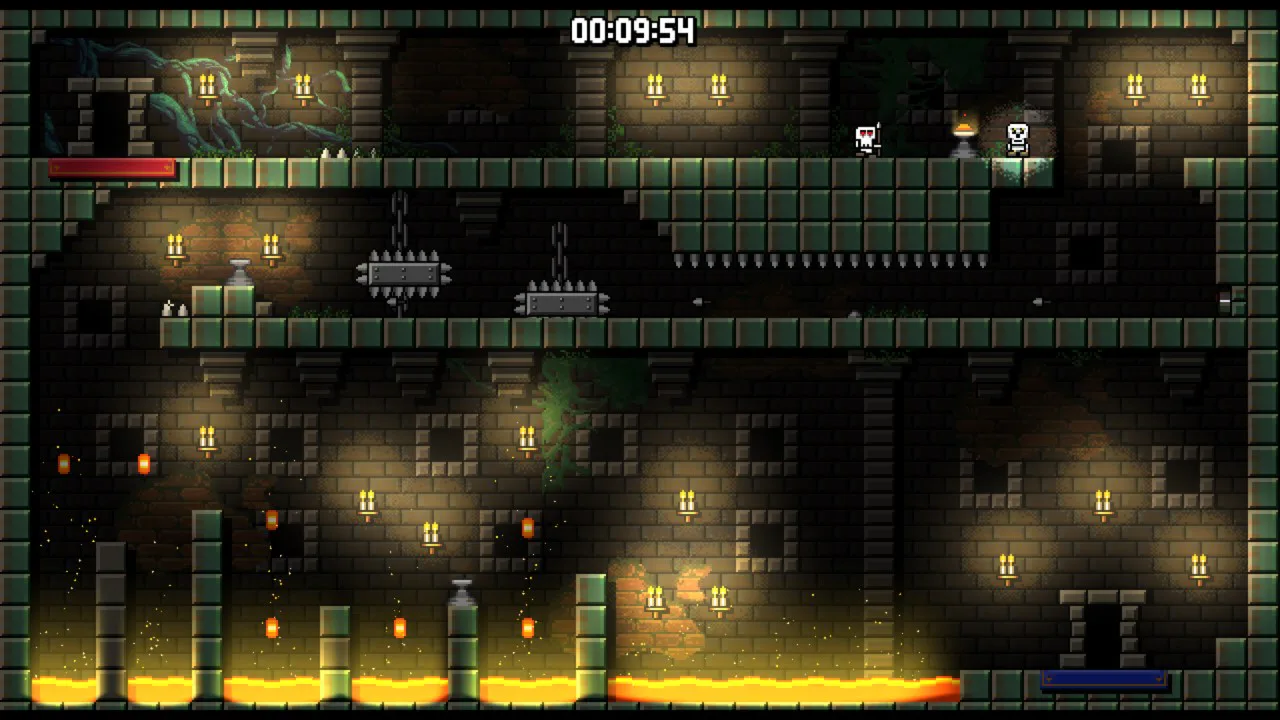 Castle of Pixel Skulls