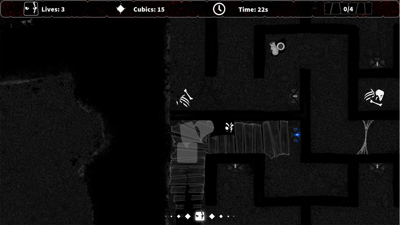 Darkness Maze Cube