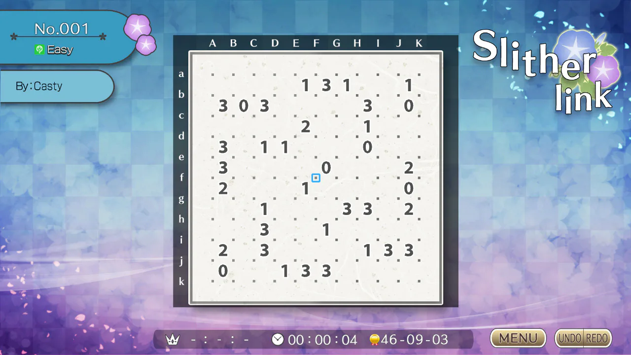 Puzzle by Nikoli S Slitherlink