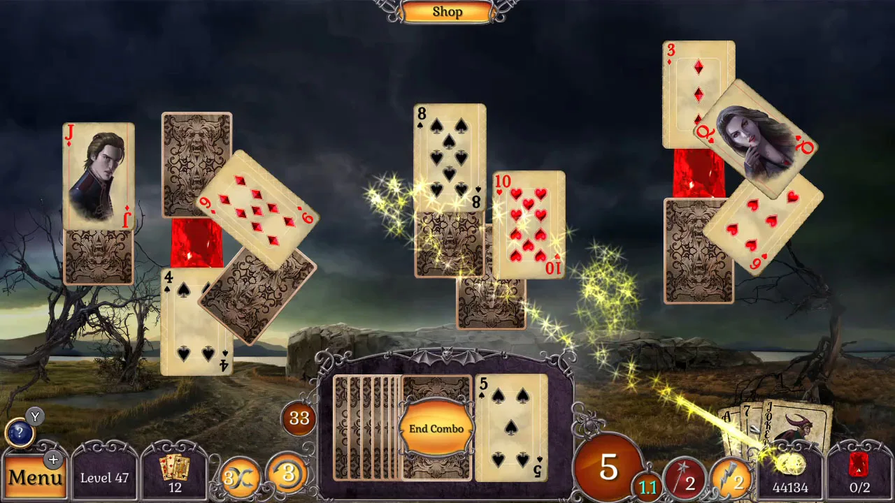 Jewel Match Twilight Solitaire