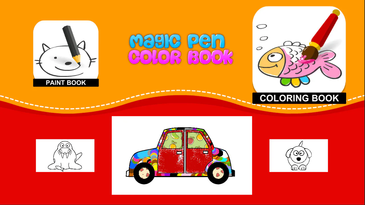 Magic Pen Color Book (魔术笔彩书)