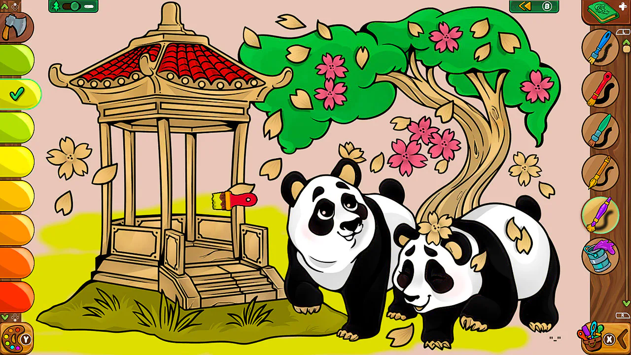 Coloring Pages: Lumberhill Tales