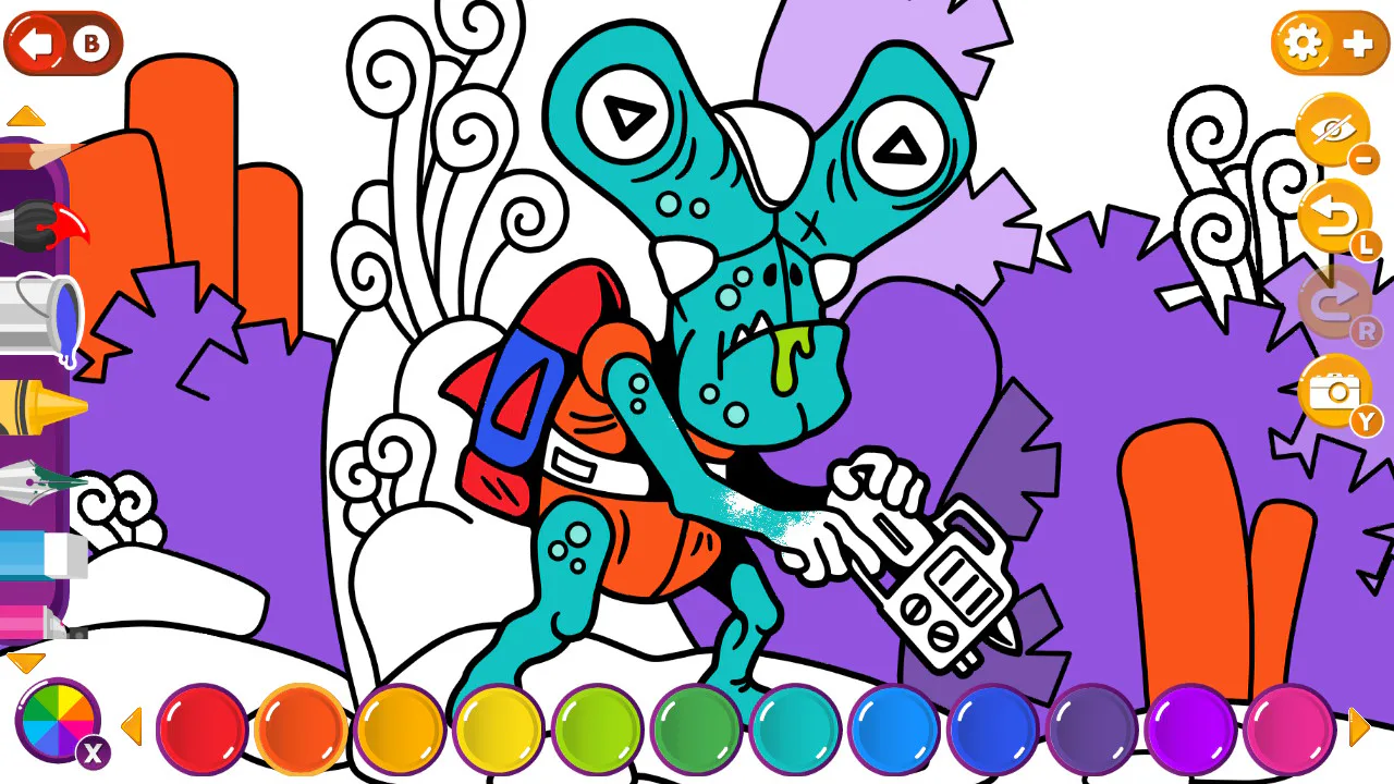Kid's Art Coloring Book