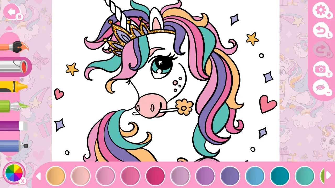My Cute Unicorns - Coloring Book