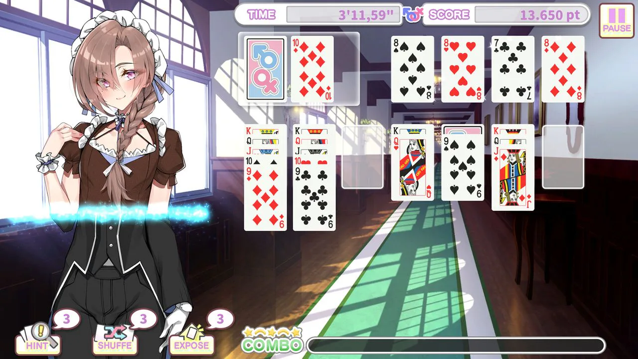 Otoko Cross: Pretty Boys Klondike Solitaire