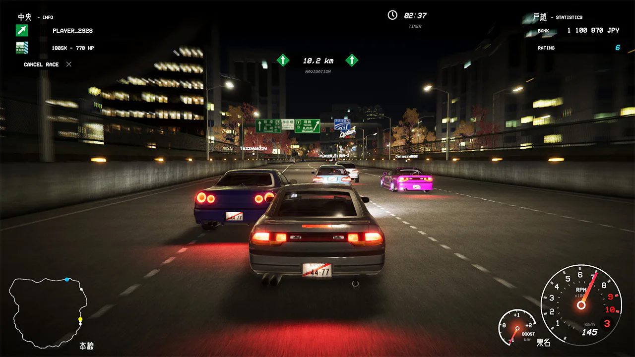 Kanjozoku Game レーサー - Car Racing & Highway Driving Simulator Games