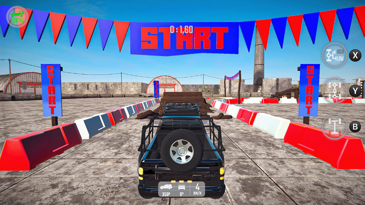 Ultimate 4x4 Offroad Parking Trucks :Car Driving Racing Simulator 2023 LITE Speed Games