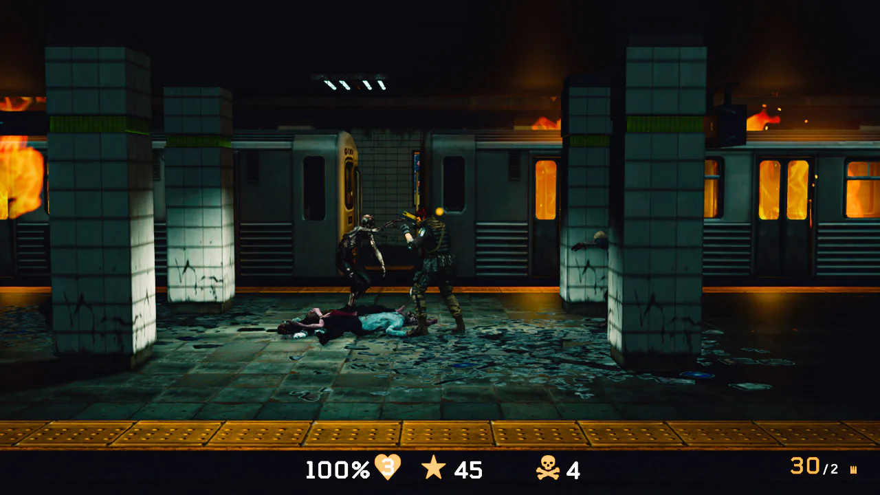 Z World Zombie Death War : Survival Platformer Game Left Killer Box 2023