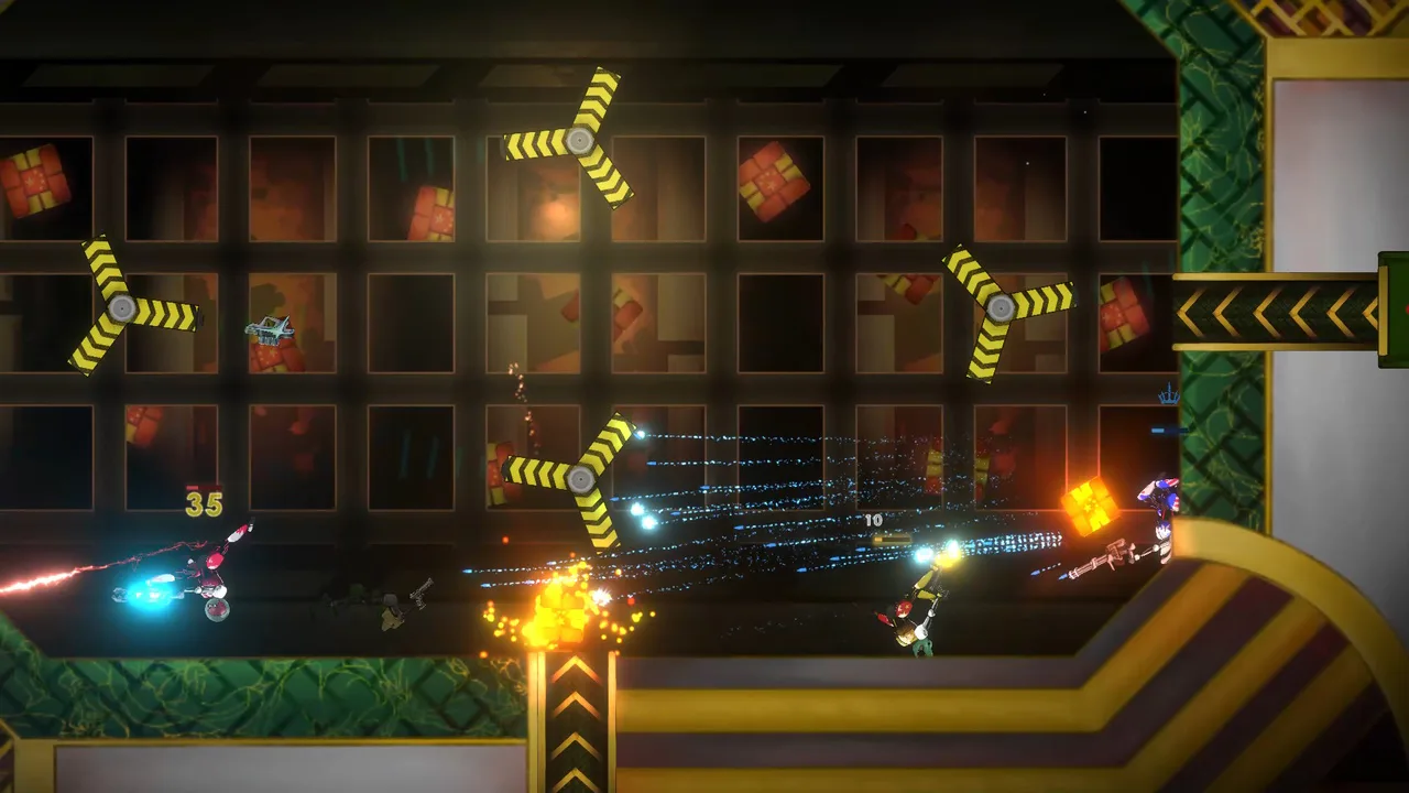 Zero-G Gunfight