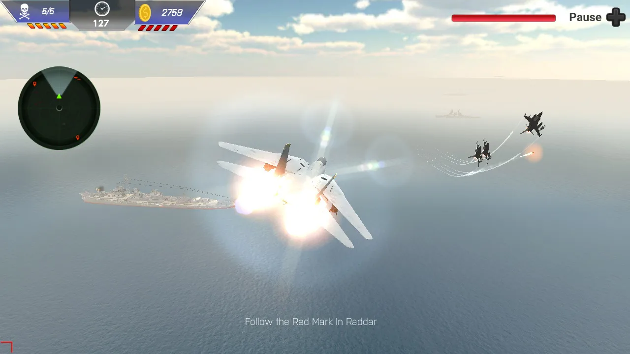 Air Jet Fighter Combat - Europe Fly Plane Attack