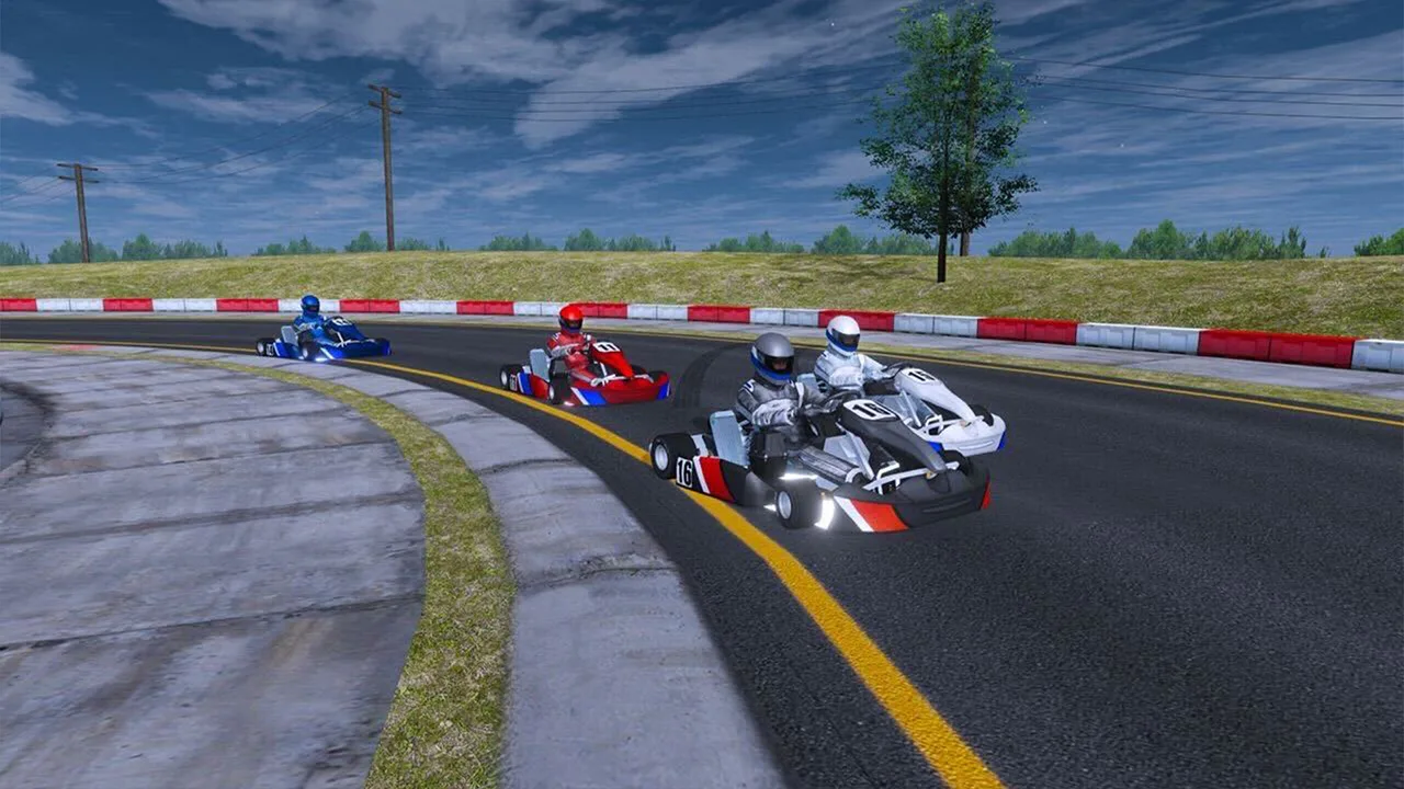Kart Crazy Race Simulator Game