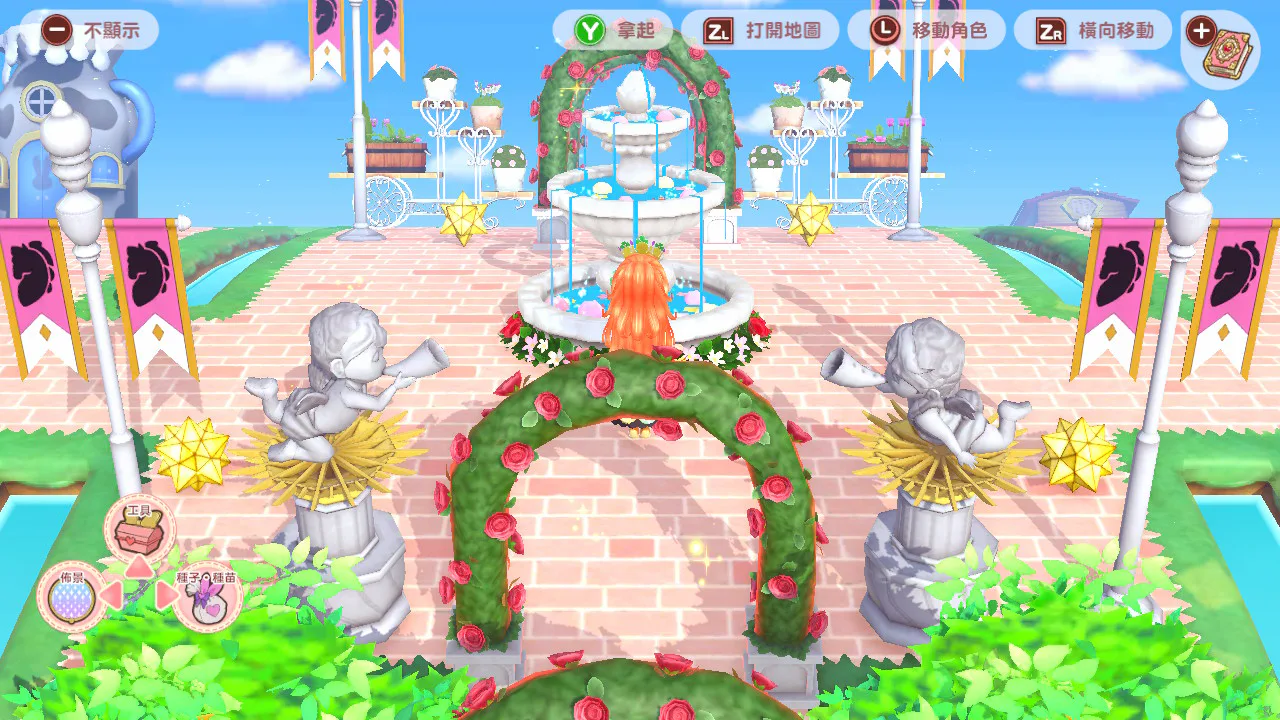 漂亮公主魔法花园小岛
