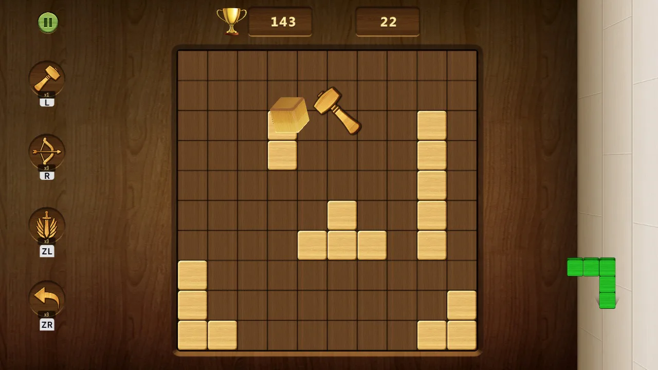 Wood Cube Block: 经典休闲益智