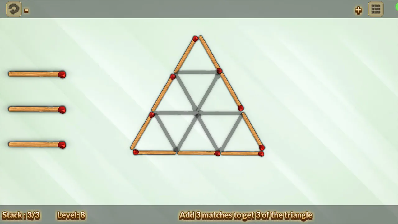 Matches Puzzle: 经典逻辑街机