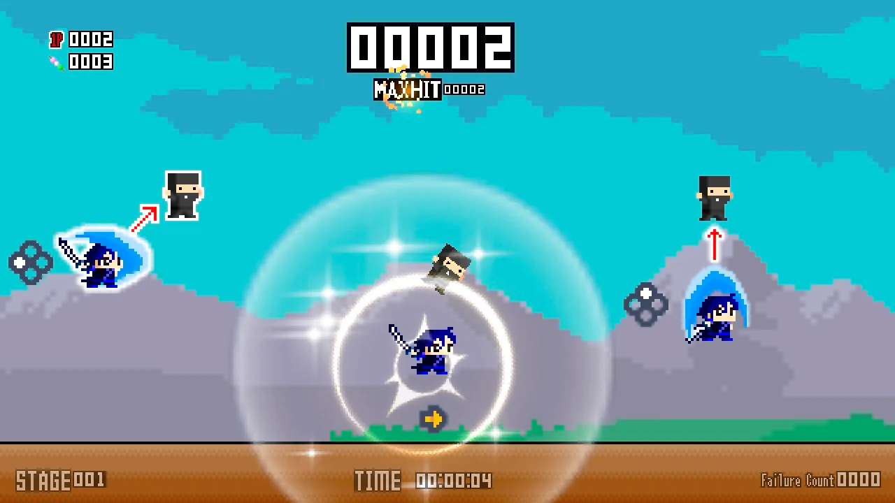 Pixel Game Maker Series NINJA OTEDAMA R