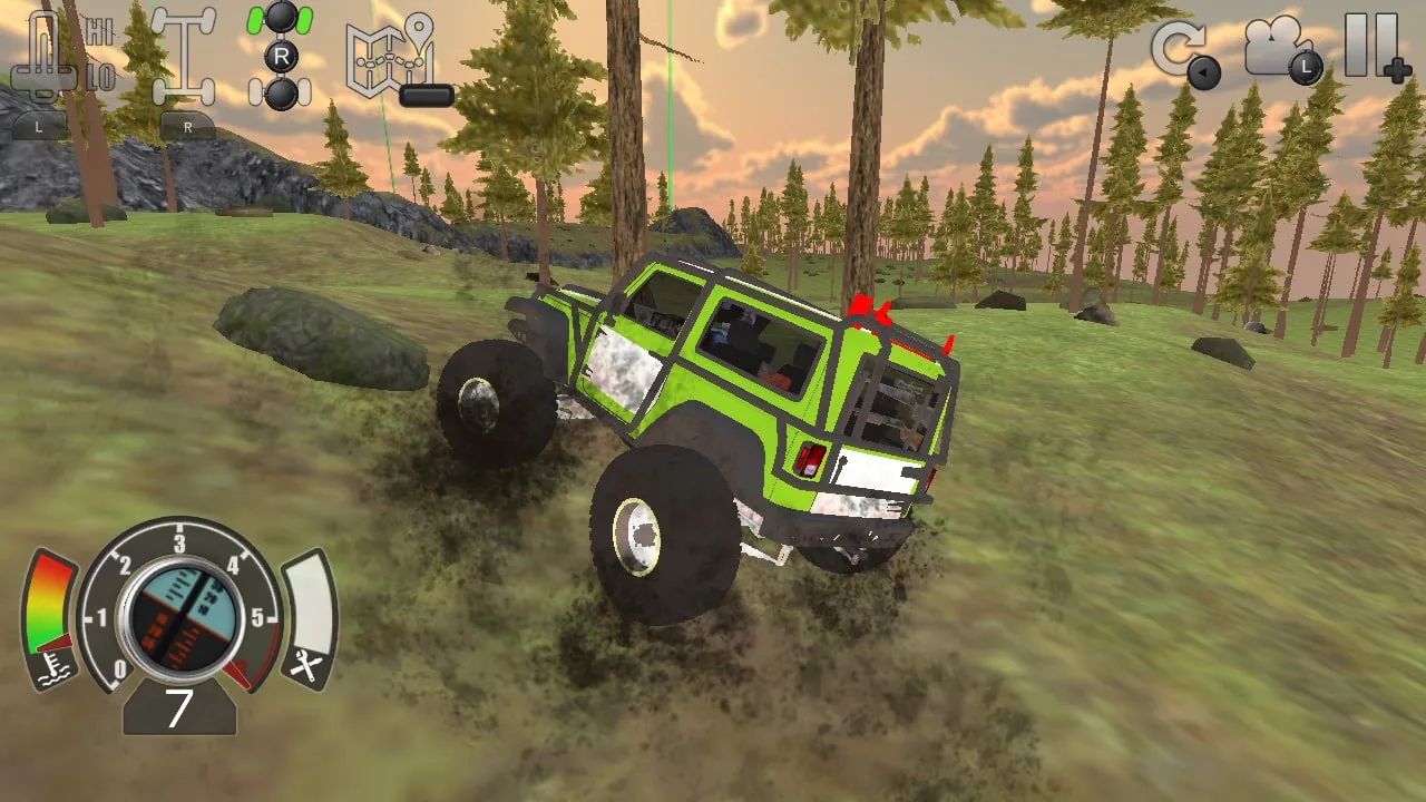 Offroad Truck 4x4 Dirt Simulator - Rally Racing Game