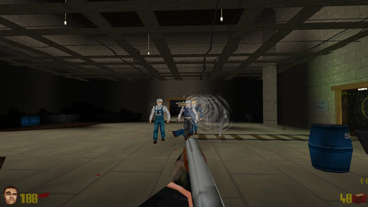 The spy who shot me