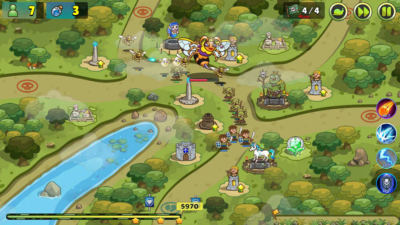 Luna & Monsters Tower Defense -The deprived magical kingdom-