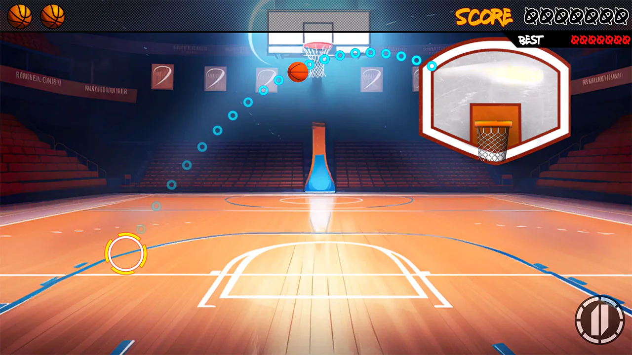 Street Basketball Club: 运动投掷模拟器