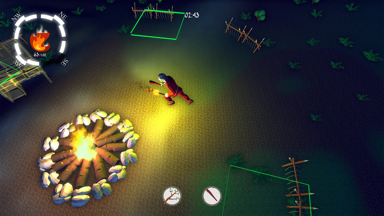 Keep The Fire - Survival Simulator