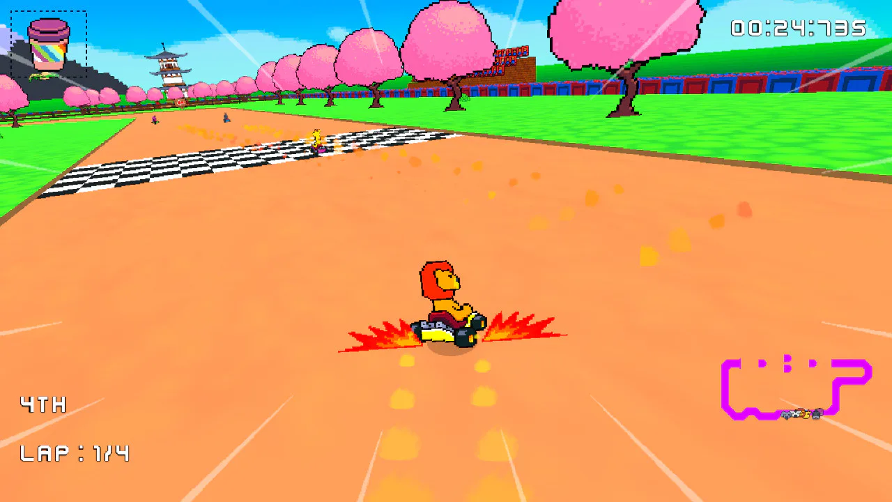 Retro Kart Rush