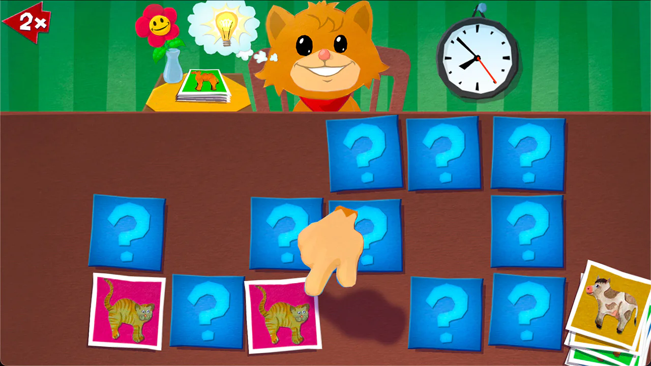 Find the Pairs Memo Game for Kids