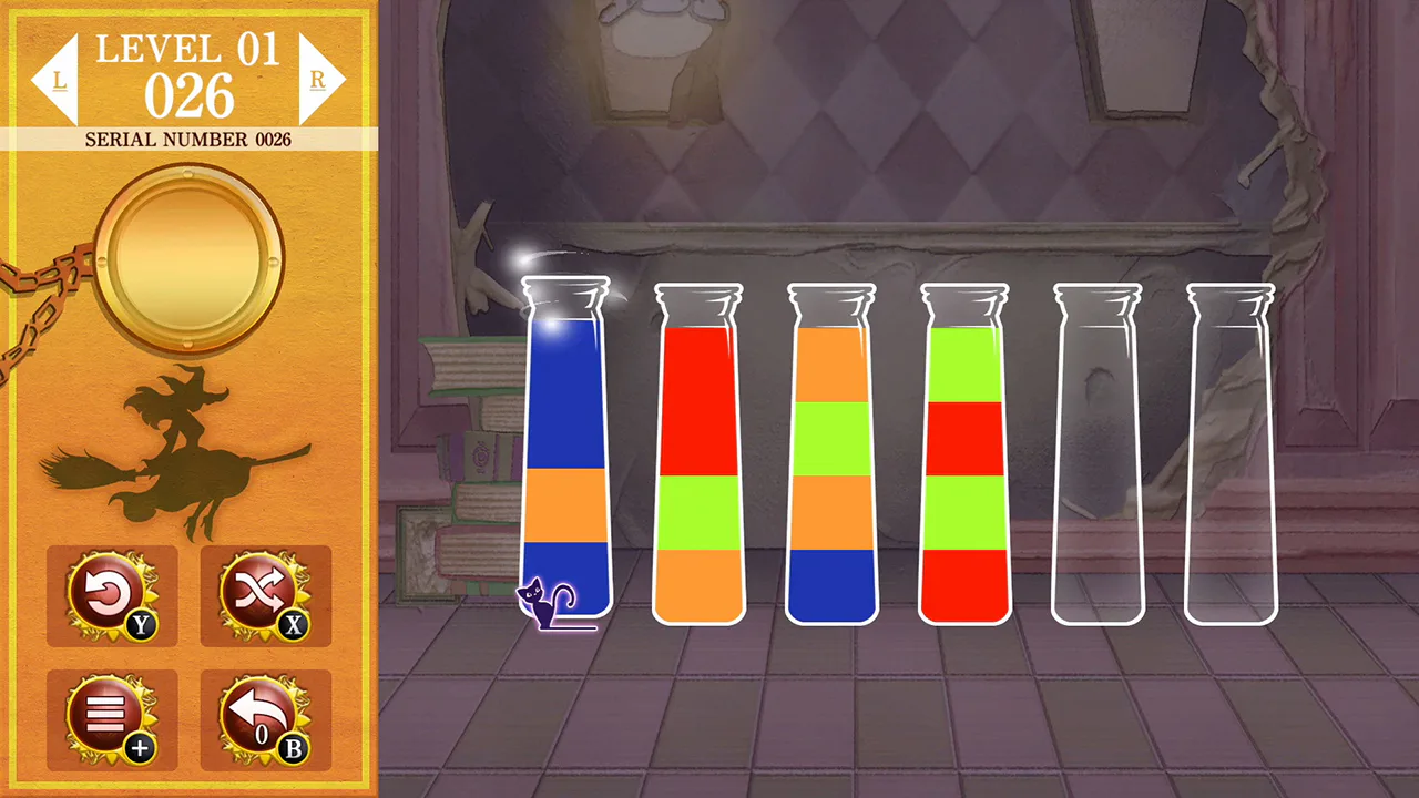 Witch's Potion: Water Sort Puzzle