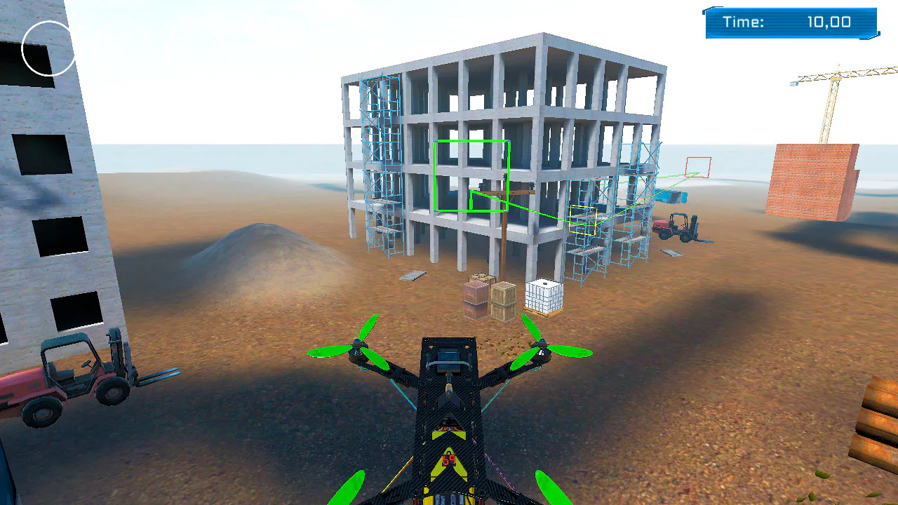 Drone Racer: 飞行特技模拟器