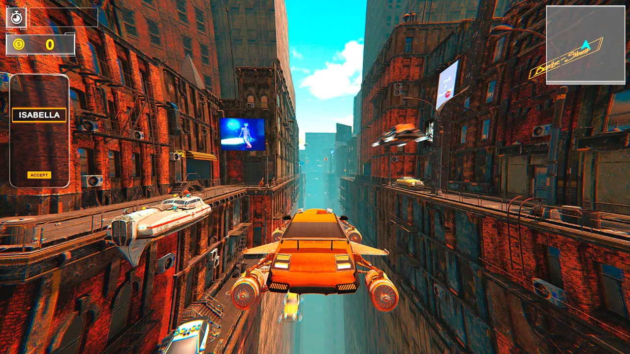 Cyber Taxi Simulator
