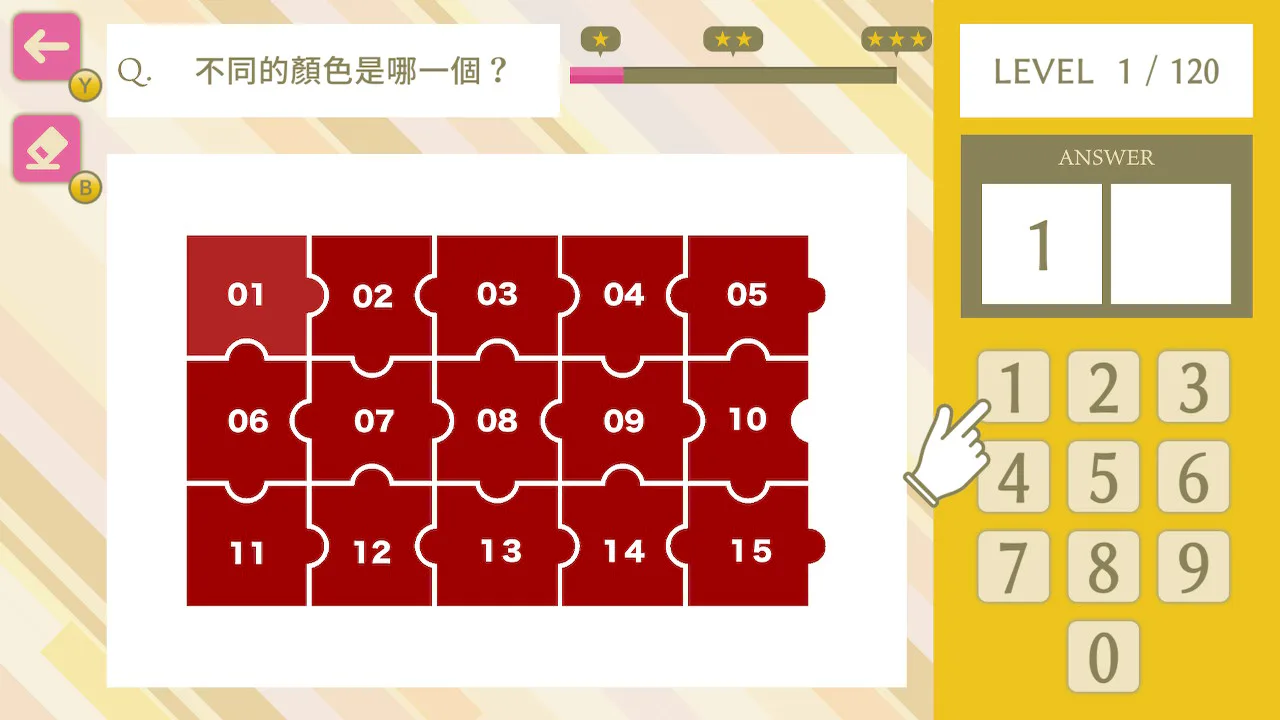 Simple Number-Based Color Sense IQ Test