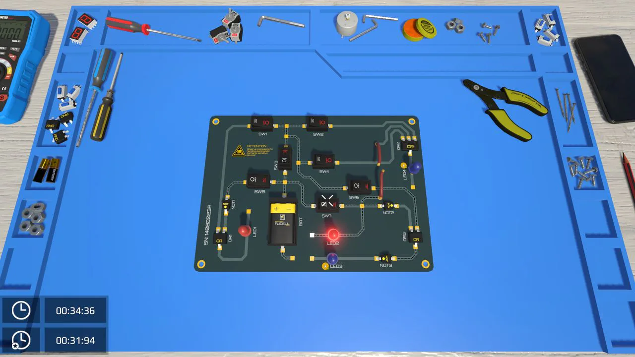 Electronics Puzzle Lab