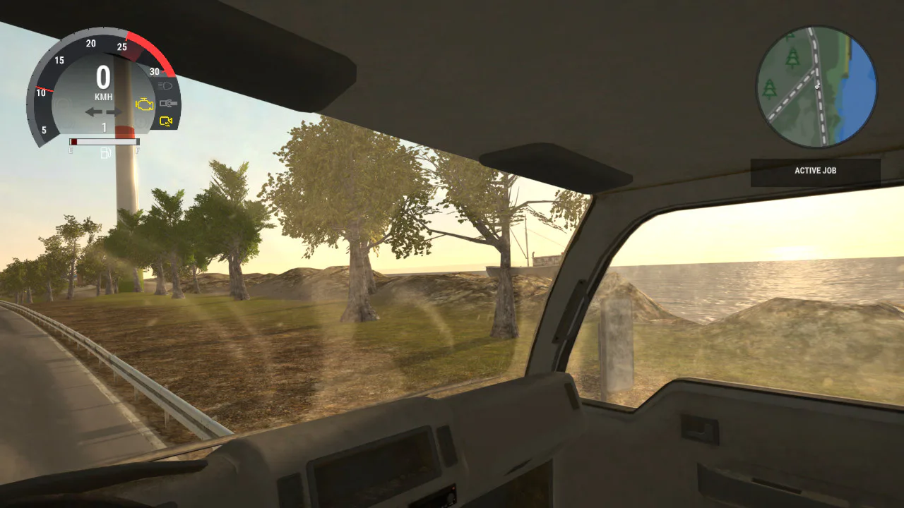 Truck and Forklift Logistic Simulator