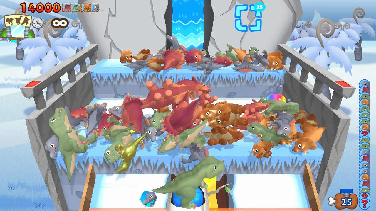 Throw it! Dinosaur Panic
