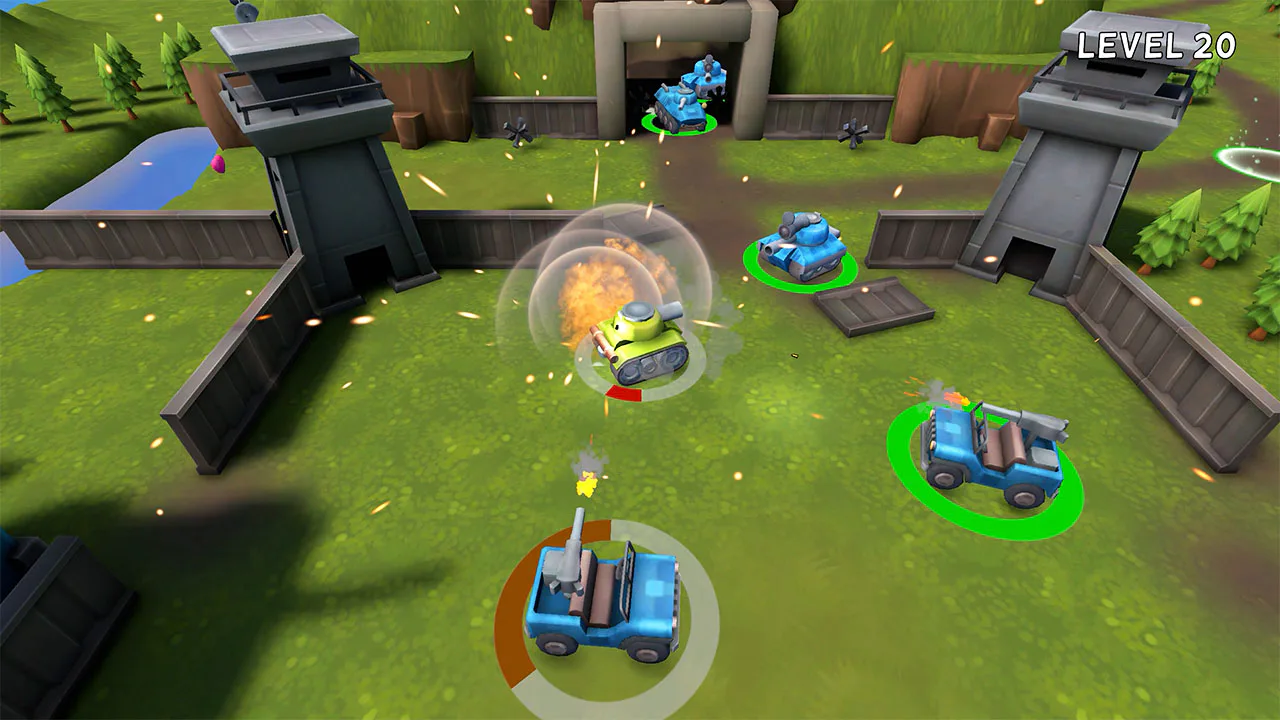 Arcade Tanks World: 坦克战模拟器