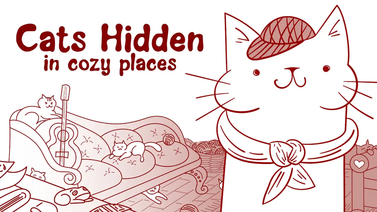 Cats Hidden in Cozy Places : 舒适场所的隐藏猫