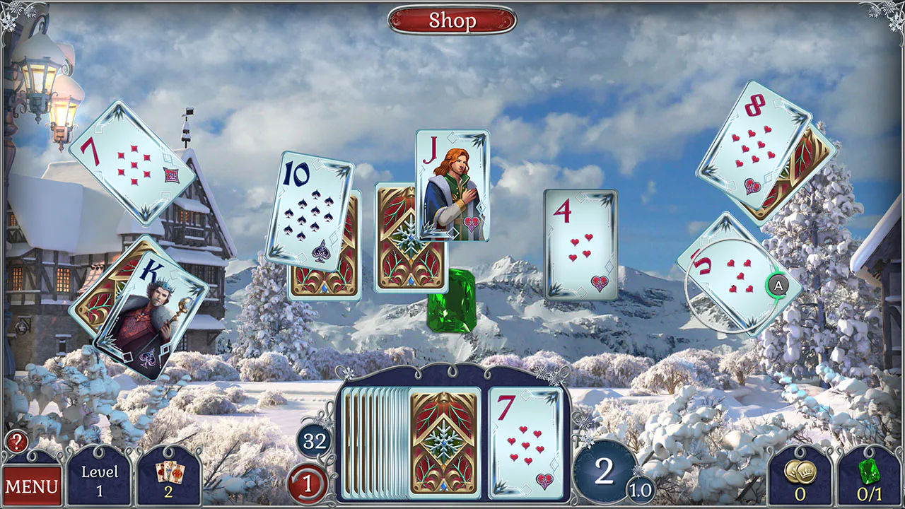 Jewel Match Solitaire Winterscapes 2 Collector's Edition