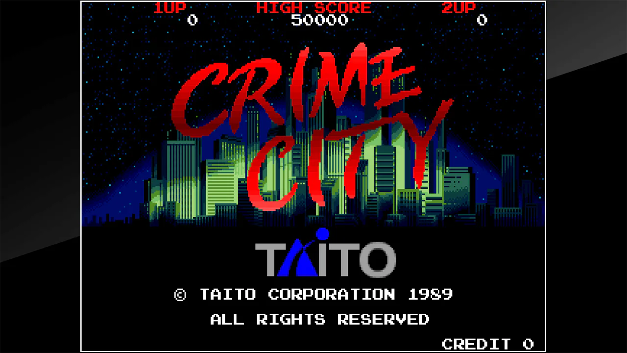 Arcade Archives CRIME CITY