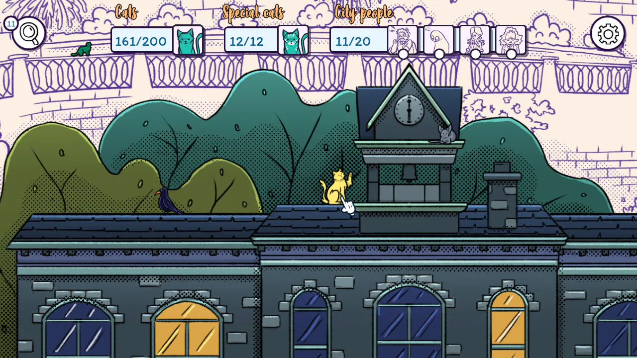 Hidden Cats in Spooky Town