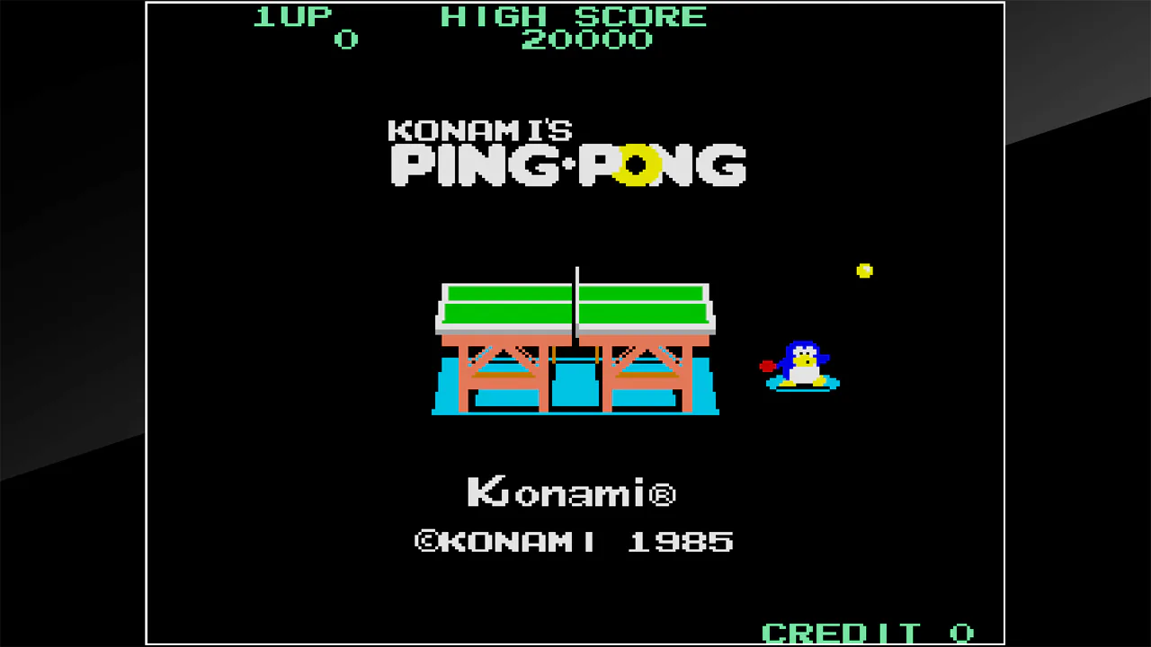 Arcade Archives KONAMI's TABLE TENNIS