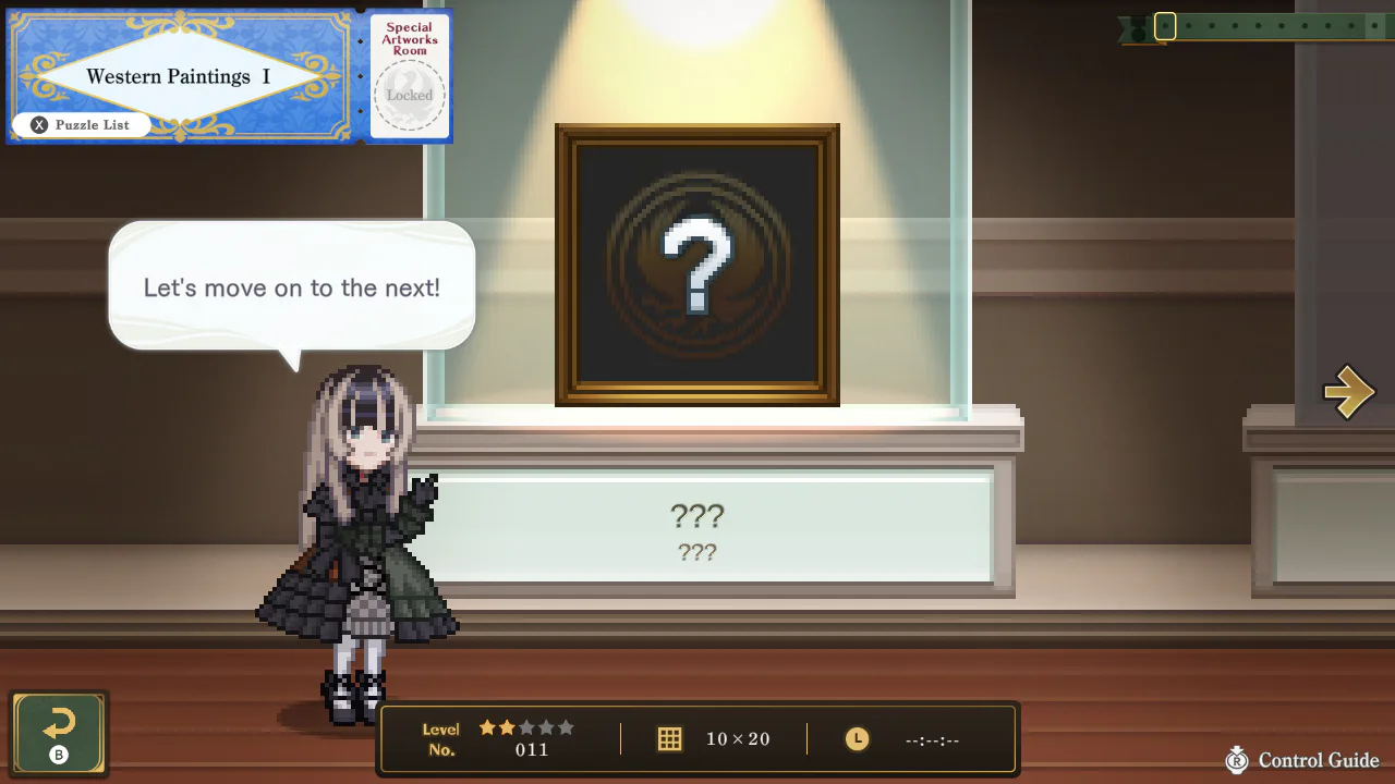 Picross™ : Juufuutei Raden™'s Guide for Pixel Museum