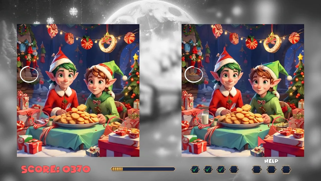 Spot The Difference Christmas