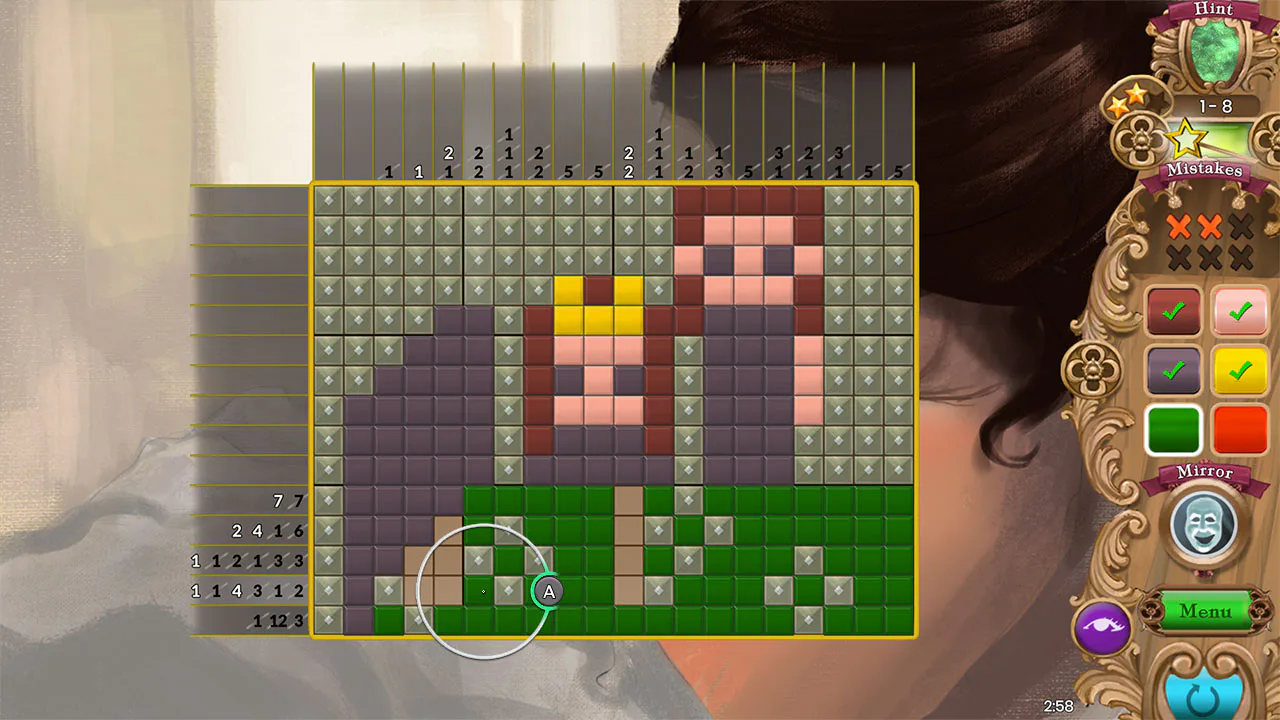 Fables Mosaic: Snow White and the Seven Dwarfs