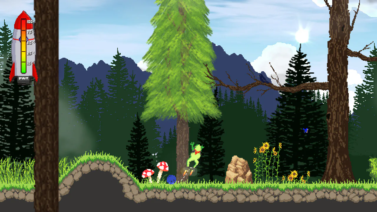 Pixel Game Maker Series Rocket Frog