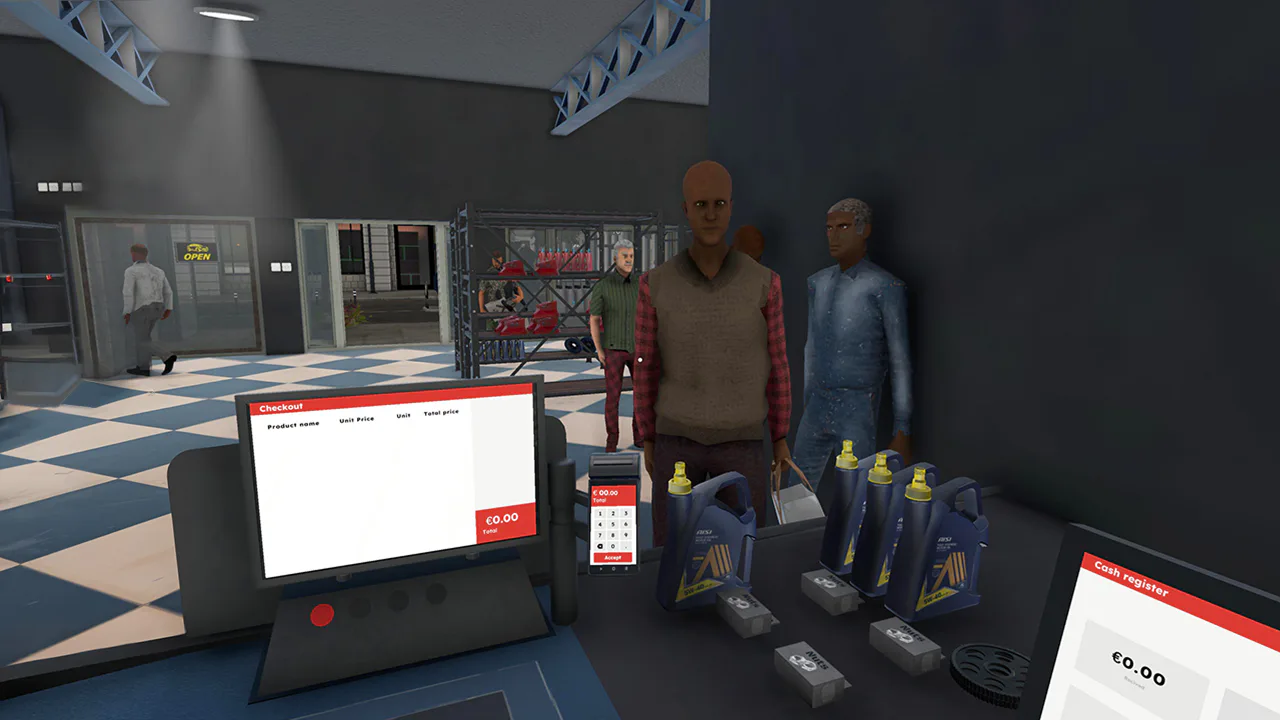 Mechanic Supermarket Simulator