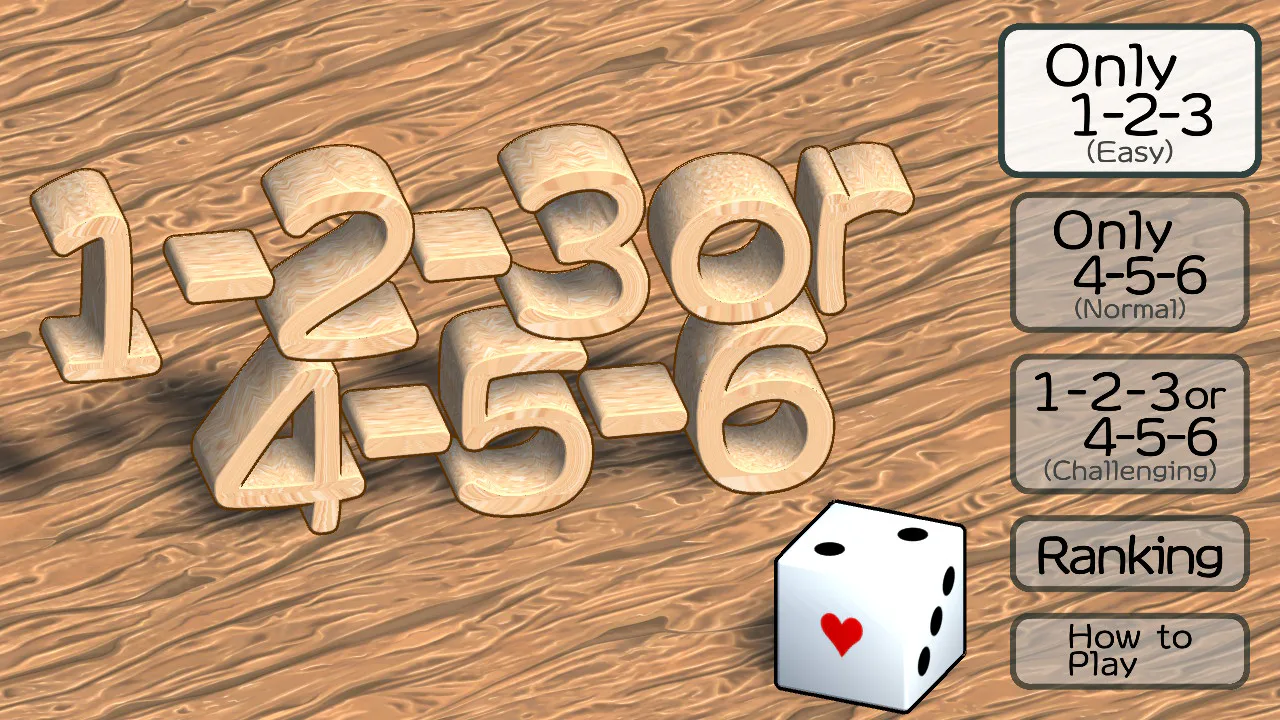 １-２-３ ｏｒ ４-５-６