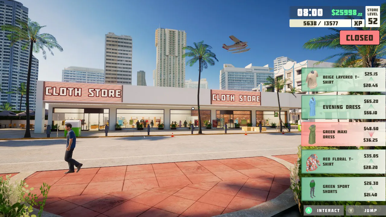 siMarket Cloth Store Simulator : 服装店模拟器