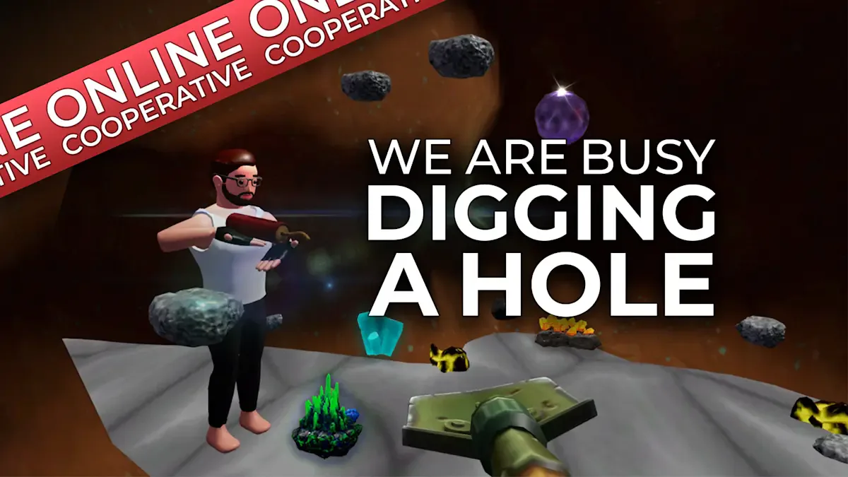 We Are Busy Digging A Hole “ONLINE COOPERATIVE”