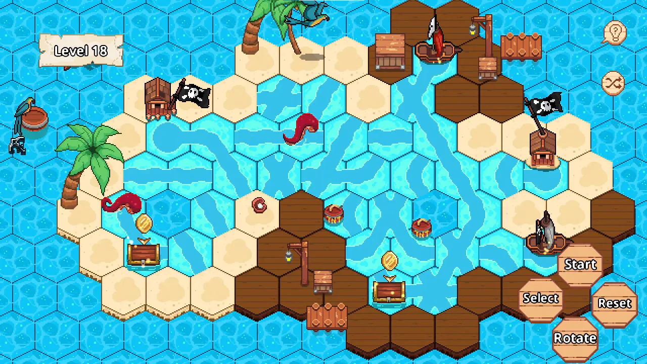 Pirate Trails: Tentacles and Treasures