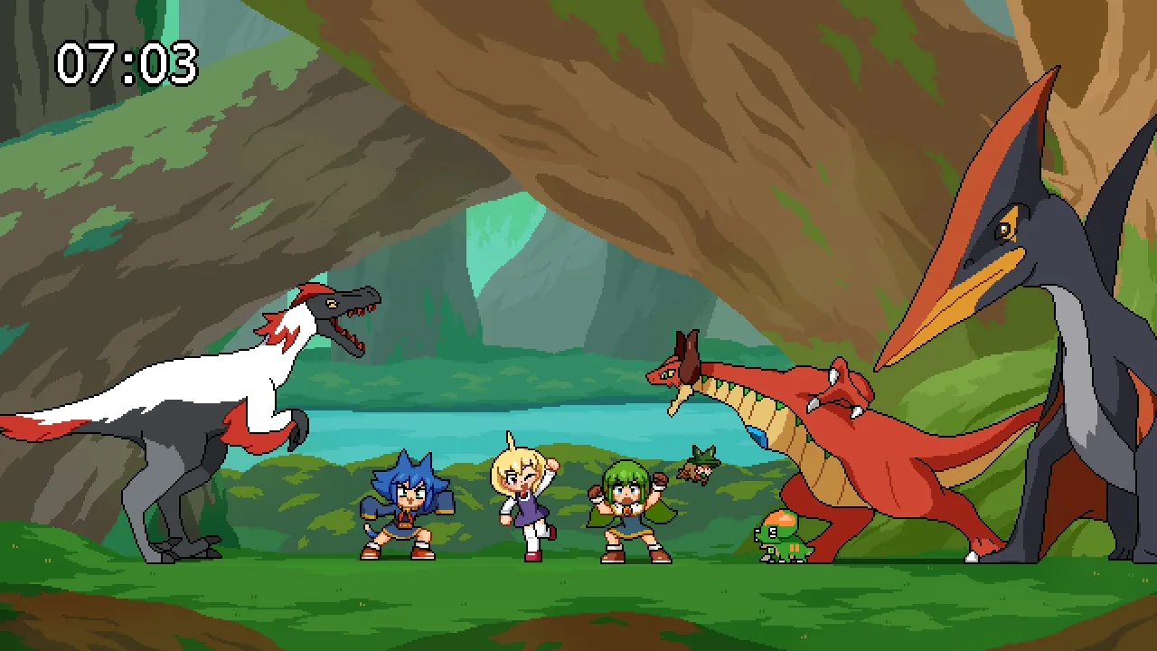 Kokoro Clover SUN - Prehistoric Invaders!!