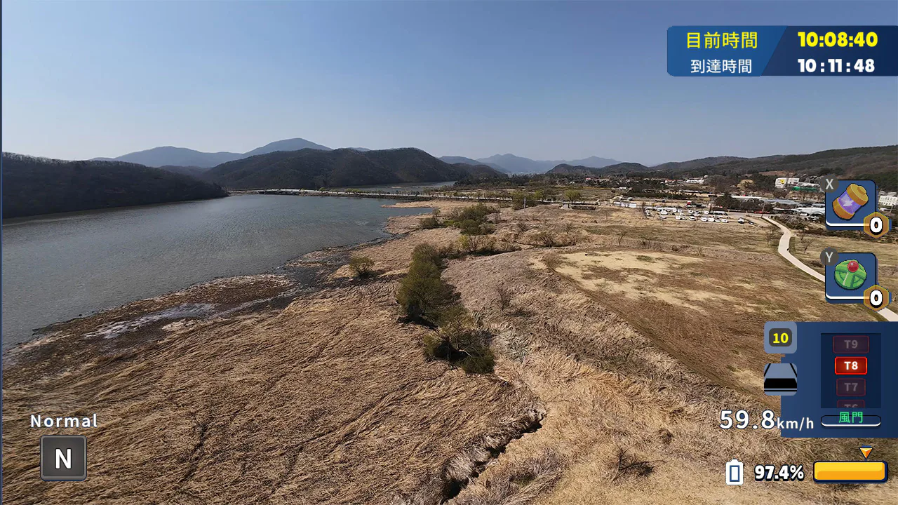 韩国无人机飞行游览广州市